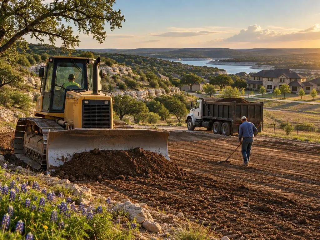 Fine Grading & Topsoil Prep in Austin, TX